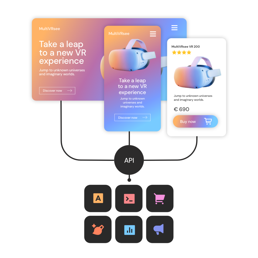 API content delivery through every channel